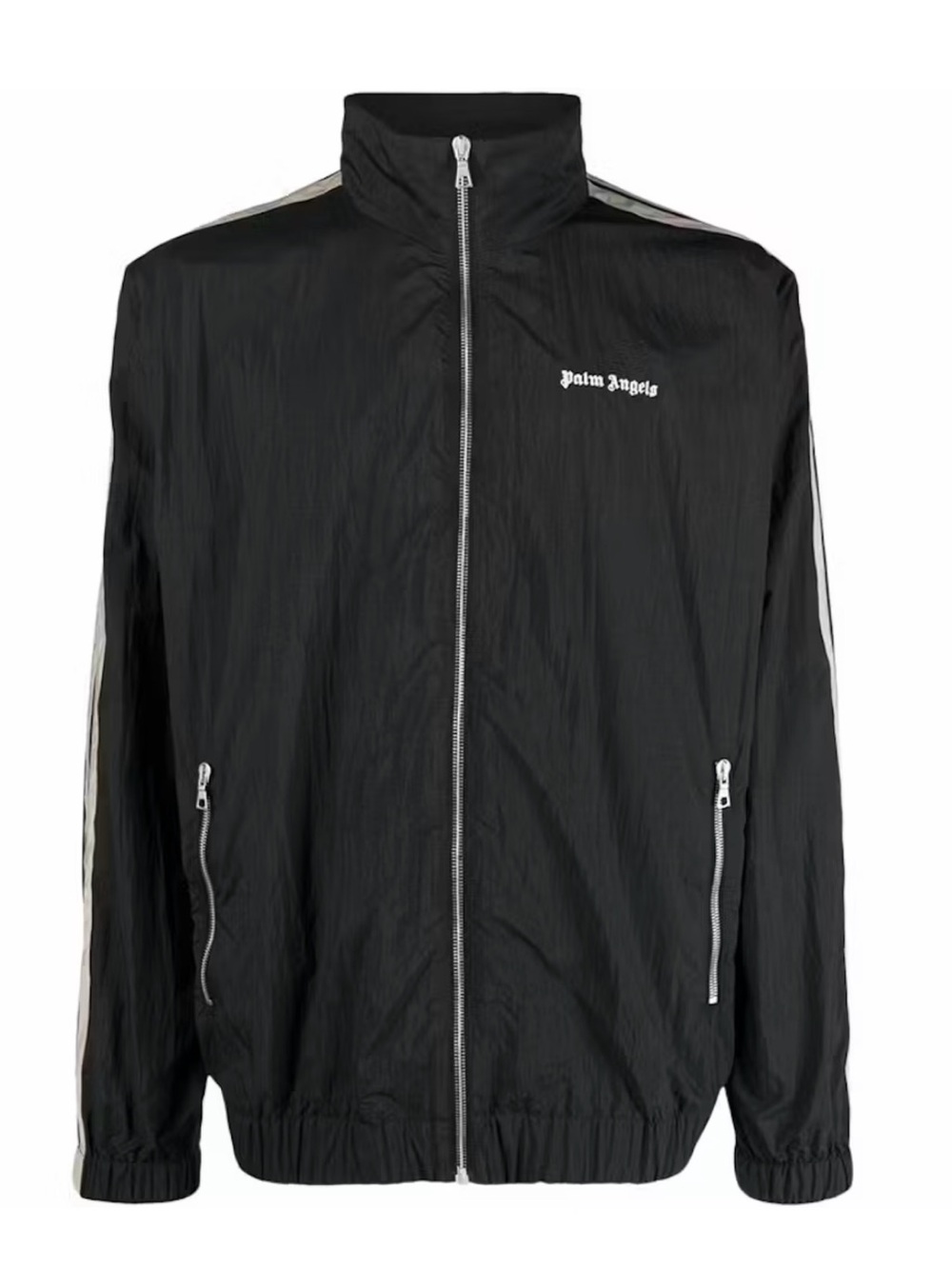 Palm Angels Logo-Print Side-Stripe
Track Jacket